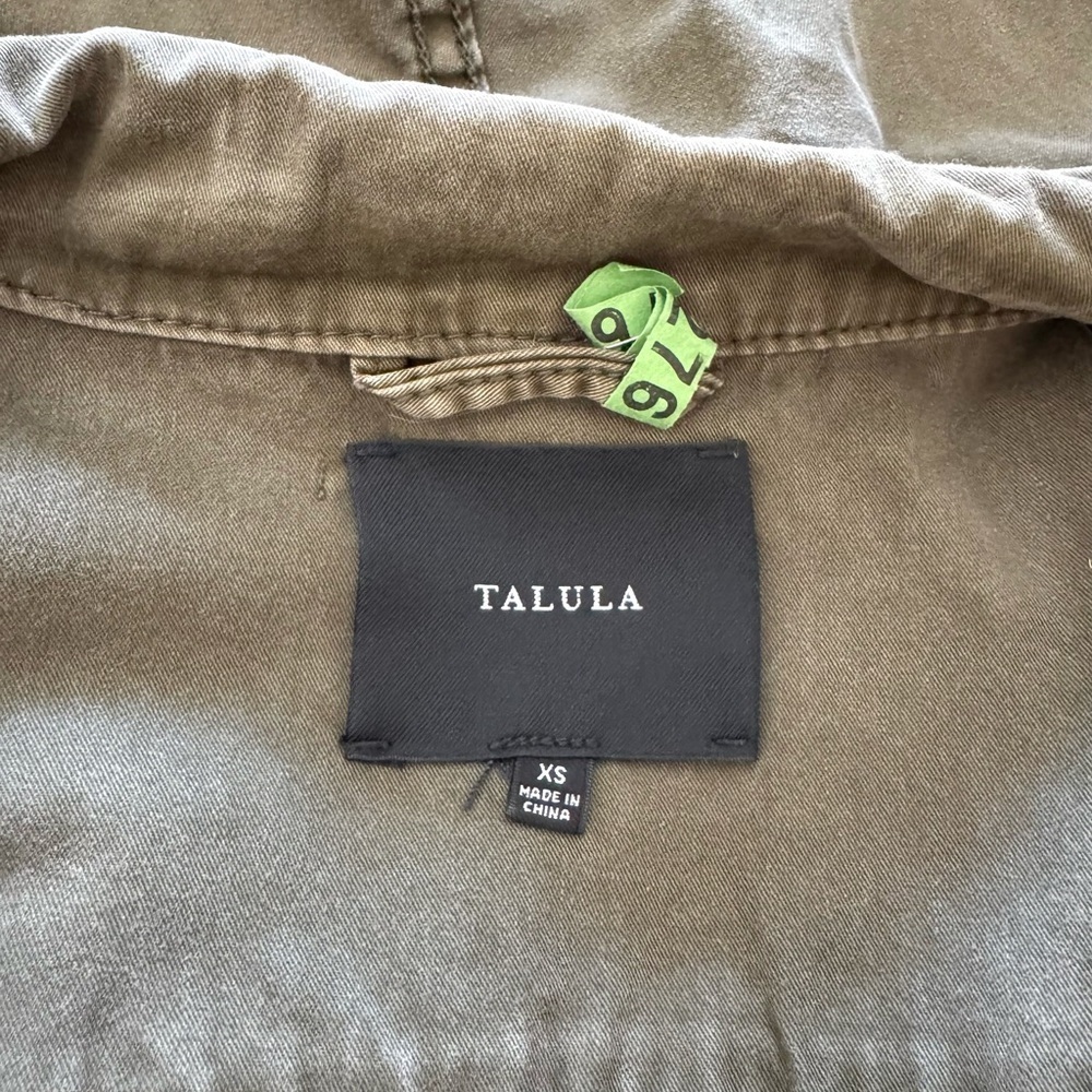 ARITZIA TALULA Trooper Olive Green Utility Jacket (XS) - Picture 8 of 8